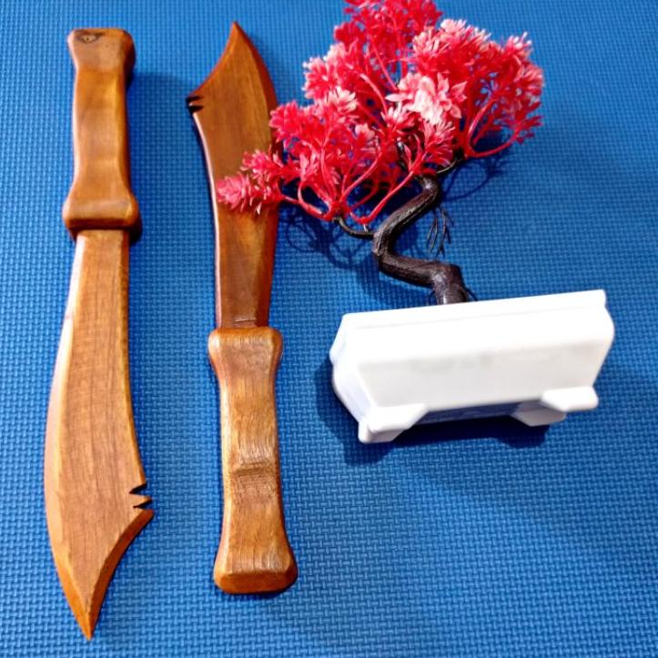 Koleksi Terbaru.. Belati Latihan PSHT/Belati Siswa PSHT/Belati Kayu Jati