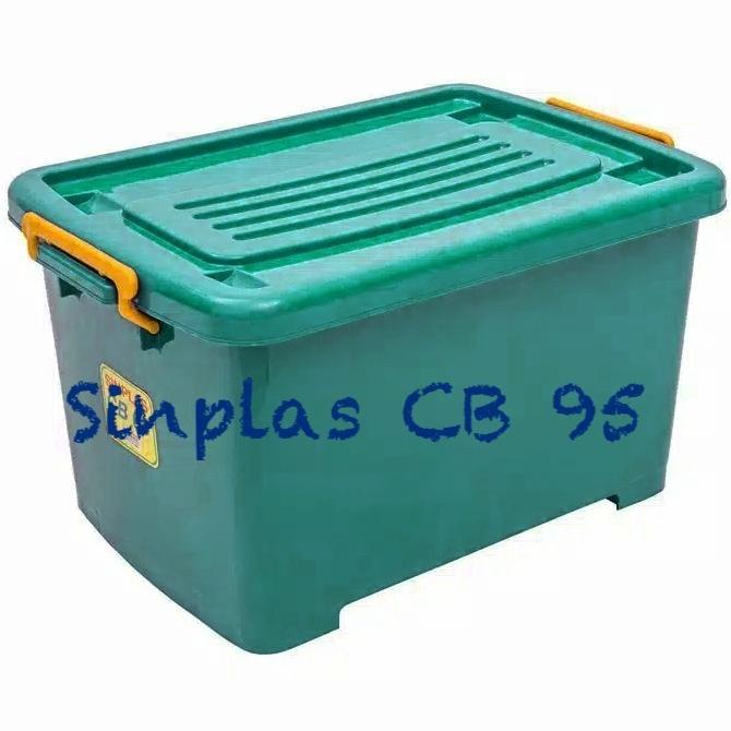 

Barang Baru Shinpo Sinplas 114 Cb 95 Container Box Penyimpanan 95 Liter (By Gojek)