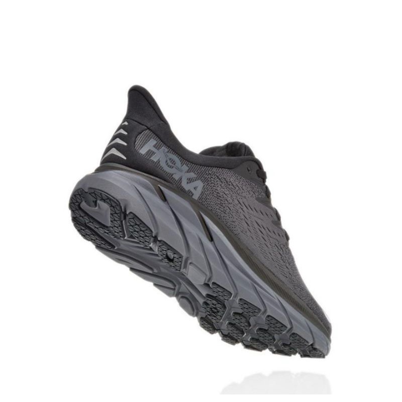 Hoka CLIFTON 8 Men's Running Shoes - Black
