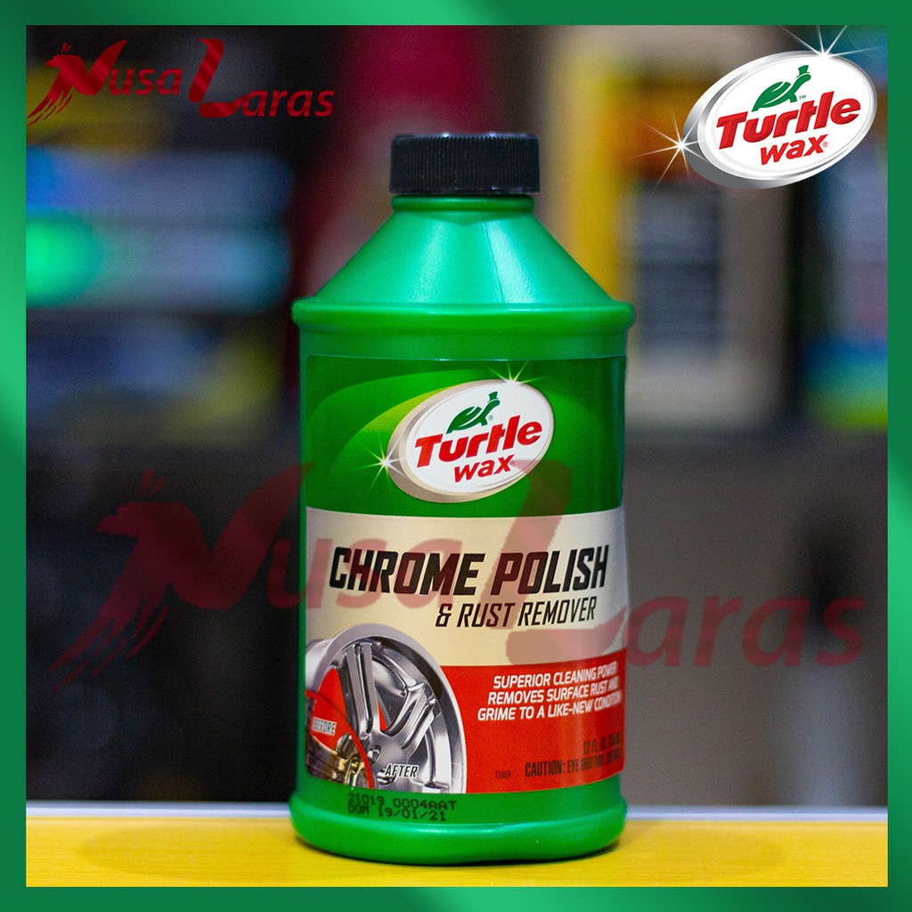 Jual Turtle Wax Chrome Polish And Rust Remover Ml Shopee Indonesia