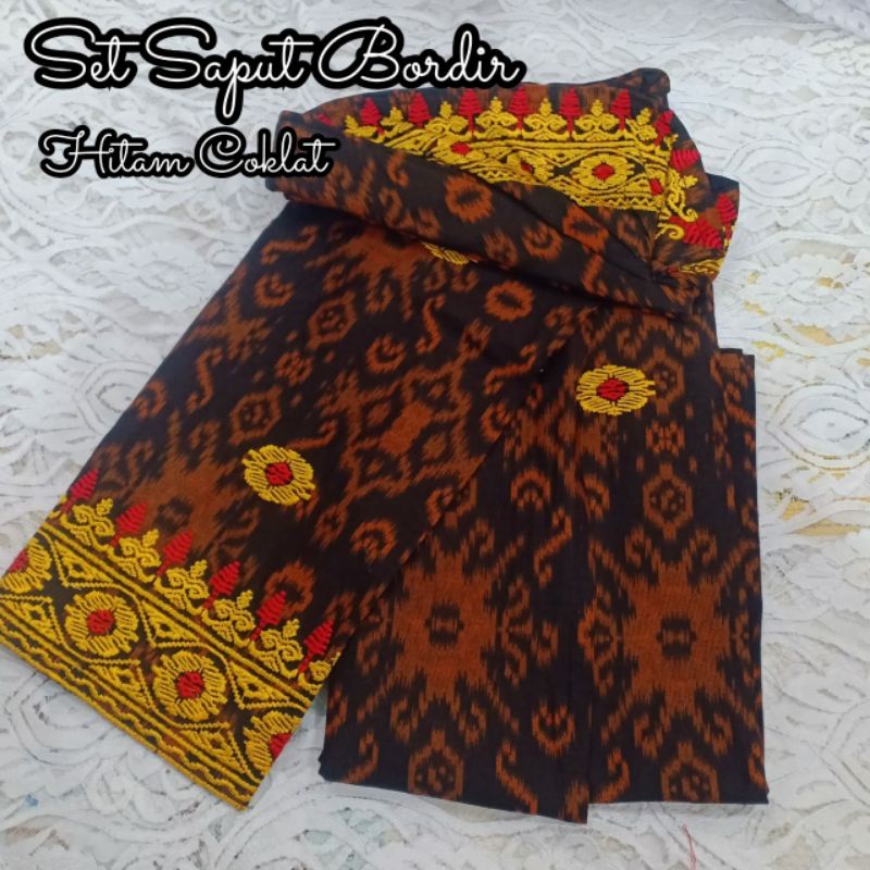 udeng set saput endek