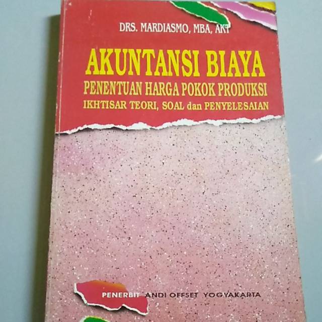 

Buku Akuntansi Biaya