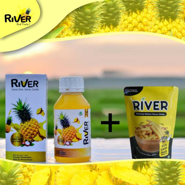 

1 PURE NANAS MADU 500 ML PAKET PROMO 1 PCS STICK NANAS 140 Gr