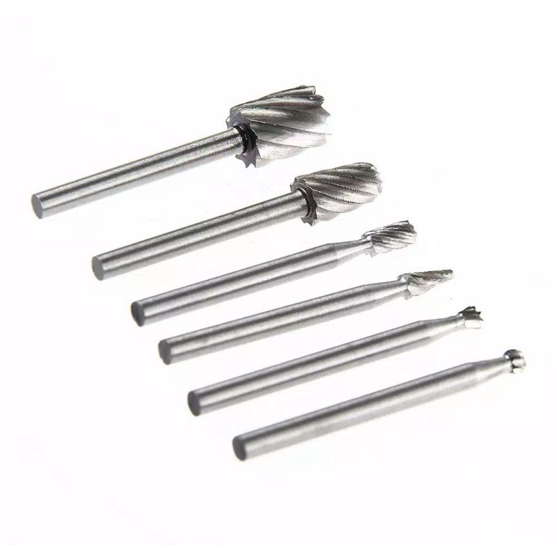 Mata Bor Ukir Kayu Set 6pcs Mata Bor Kayu Bahan Baja