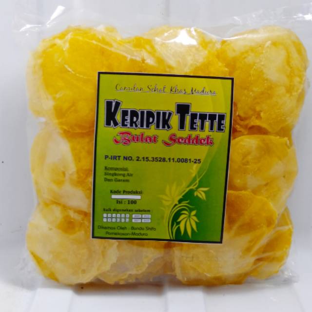 

Keripik Tette Bulat