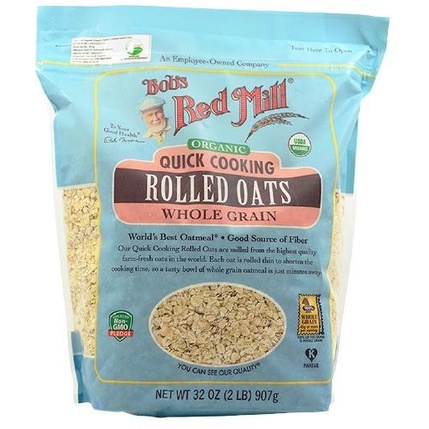 

Promo Awal tahun Bob's Red Mill Organic Quick Rolled Oats | gluten FREE Organik oat Promo Awal tahun