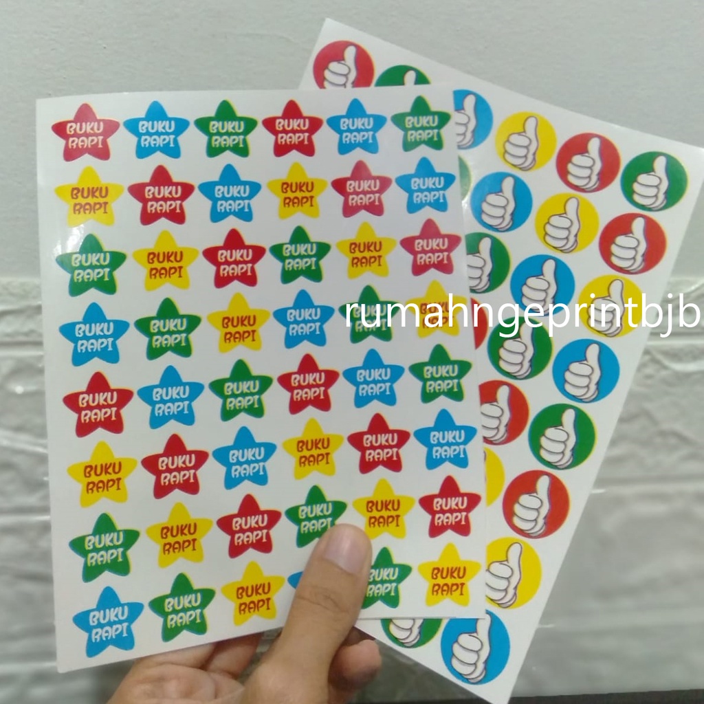 

CUSTOM NAMA ANAK Stiker Reward / pujian Anak Custom Isi 48 pcs CUSTOM tulisan