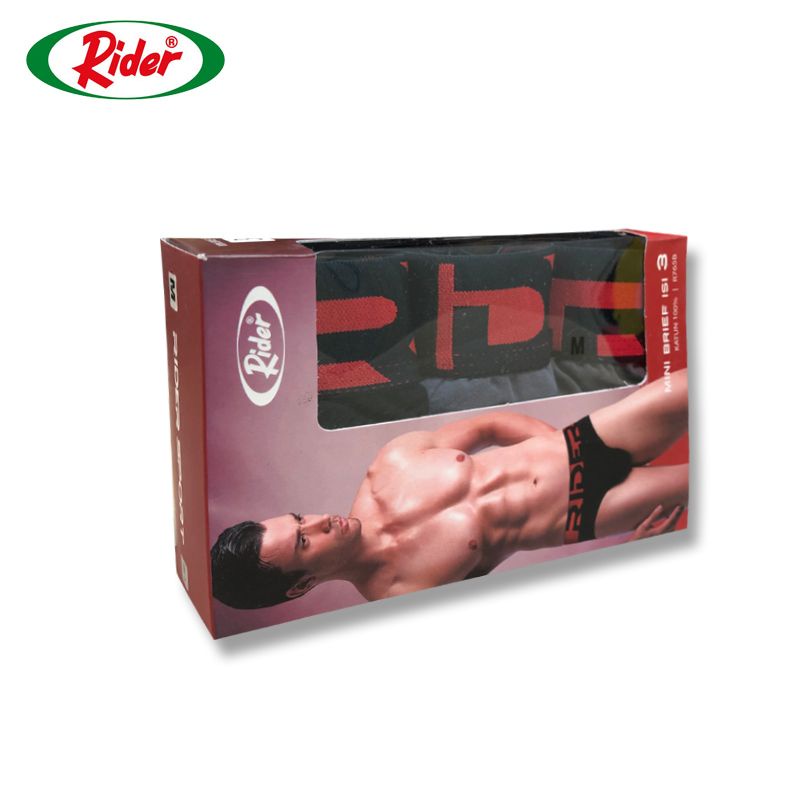 TOKO KL| Celana Dalam Pria Rider Sport R765B Isi 3pc