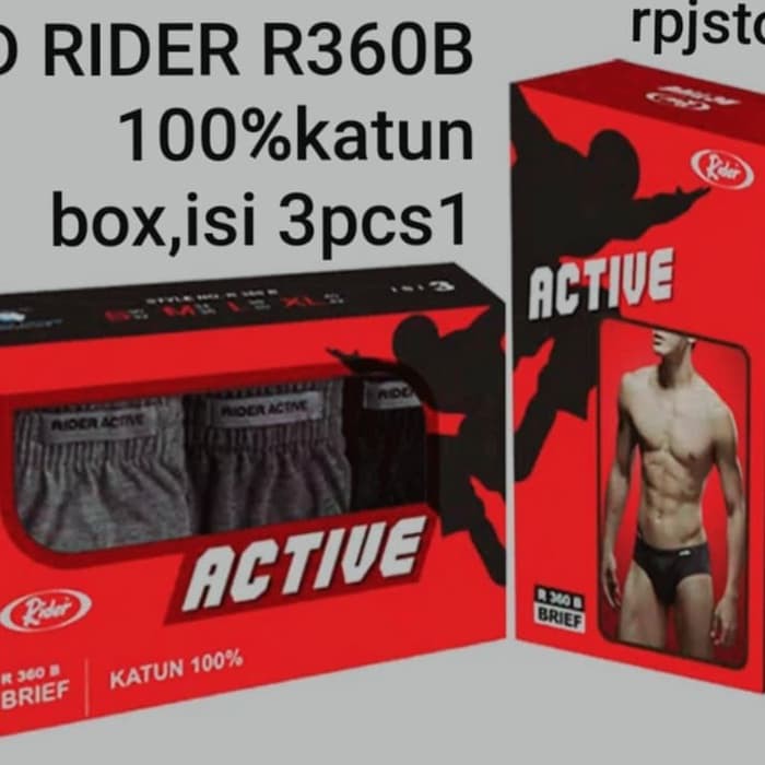 CELANA DALAM RIDER ACTIVE R360B - Seri S
