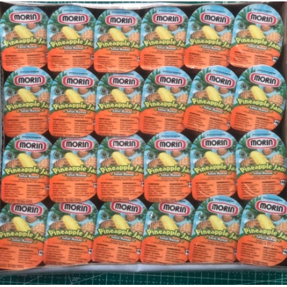 

Pineapple Jam Portion Morin / Selai Nanas Morin Portion - 14 GR