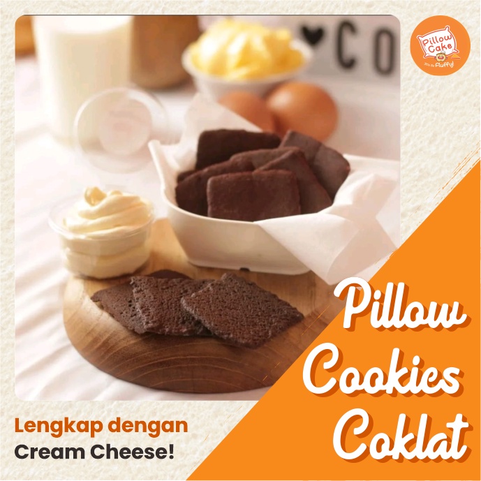 

PILLOW CAKE COOKIES COKLAT
