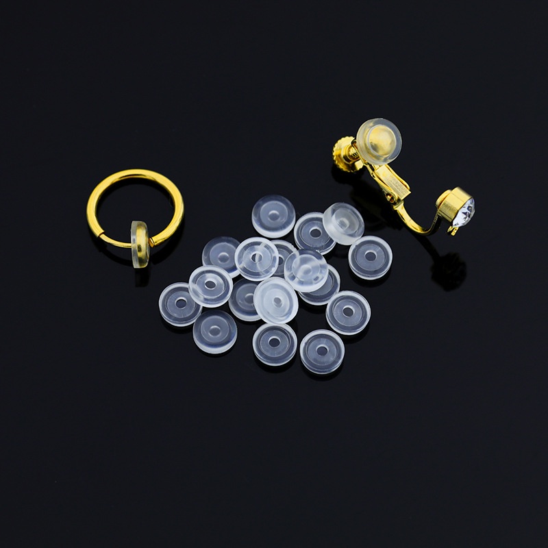 LRC Silikon Pad Anting Jepit (1pcs)