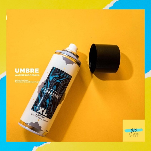 Umbre Waterproof Spray XL 200 ML Bukan Crep / Talas /Perawatan Sepatu/Anti Air/Water Repellent