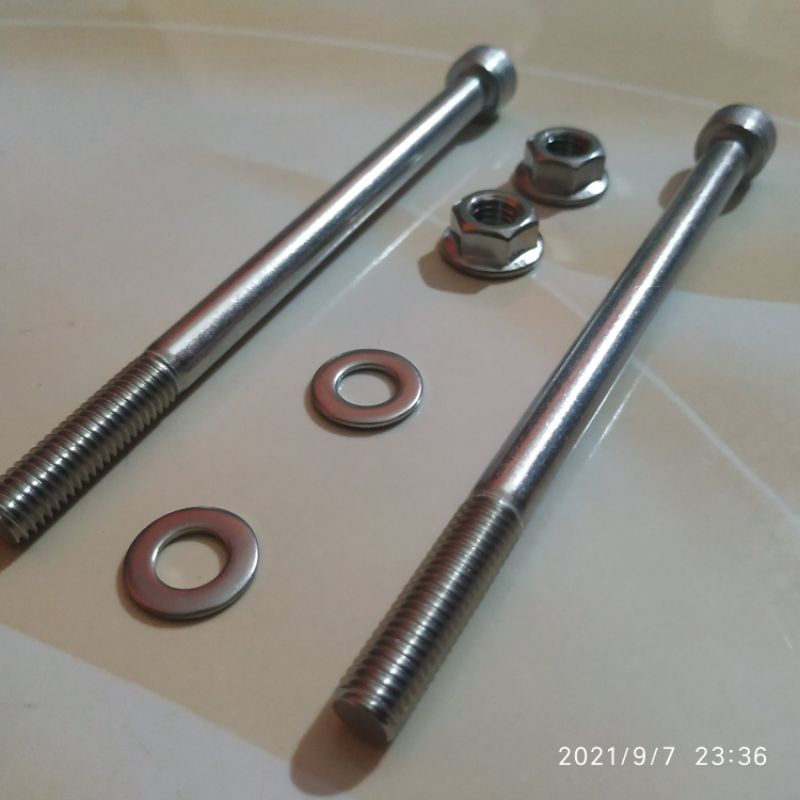 Baut Mounting Gantungan Mesin Honda Win Astrea Grand Supra Legenda Stainless Asli