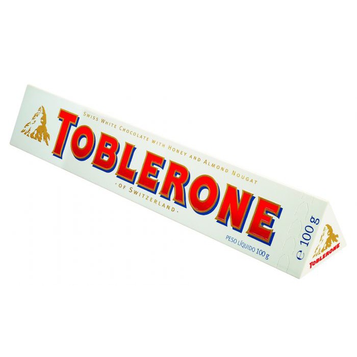 TOBLERONE WHITE 100GR