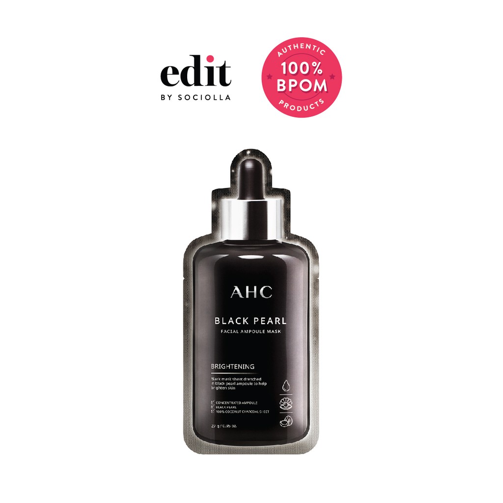

AHC Black Pearl Facial Ampoule Mask Edit by Sociolla