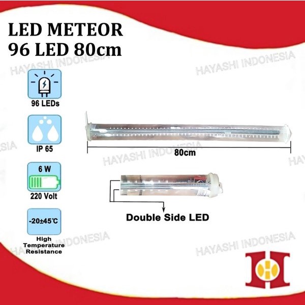 Lampu Meteor Shower Rain LED Light Hujan Gantung Hias Natal Outdoor