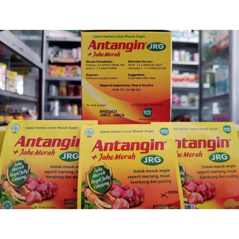 Antangin JRG Tablet 1 Strip Isi 4 Tablet ED 12/2025