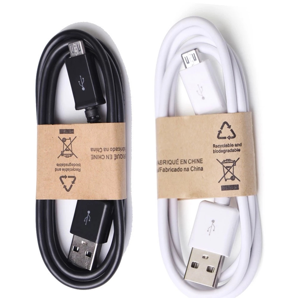 Kabel Data Charger S4 Micro Usb / V8 For Samsung Xiaomi Oppo Vivo Realme Non Pack