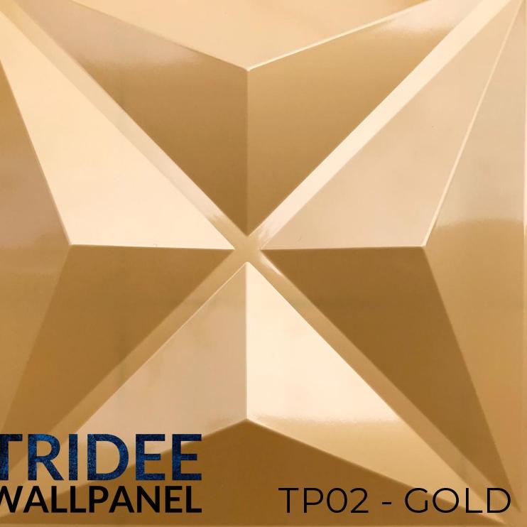 ♡ TRIDEE WALLPANEL TRIANGLE DIAMOND | WALLPAPER DINDING DEKORASI | WALL PANEL 3D DINDING PVC ♣