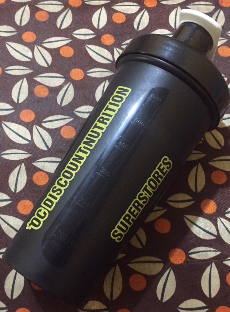 Botol Shaker Protein Fitness / Protein Shaker Bottle - Simple 600 Ml