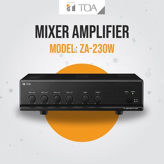 TOA Mixer Amplifier Model ZA230W - Garansi Resmi