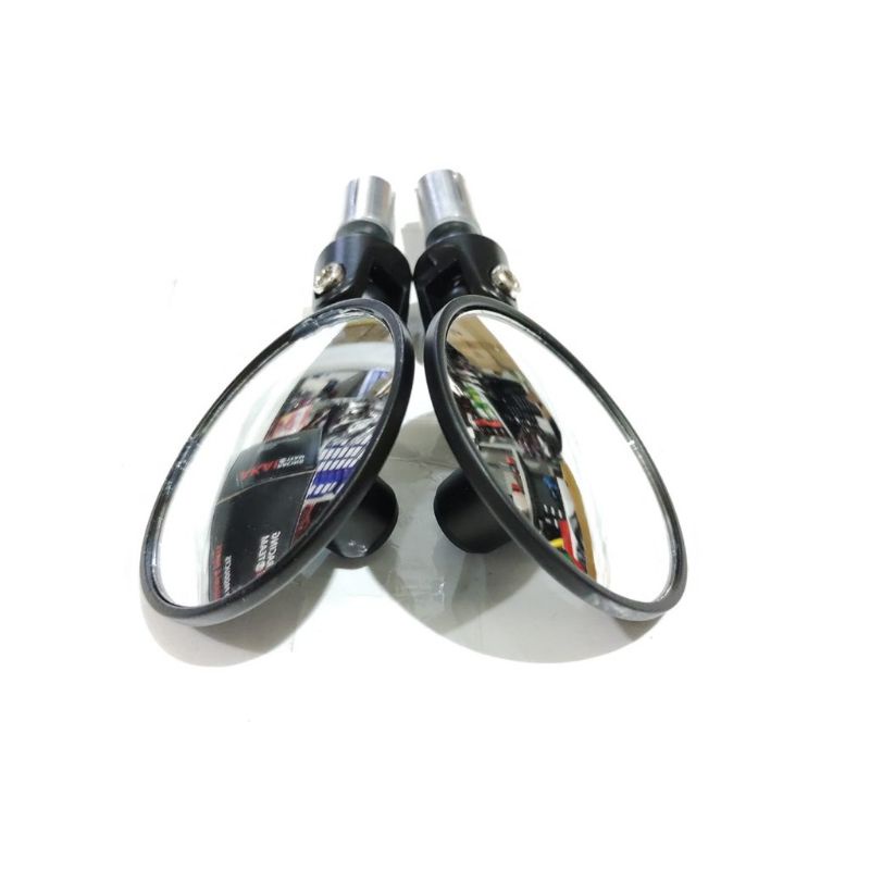 Spion Jalu Spion Bar End Bulat Akai Racing Kaca Cembung Universal Semua Motor