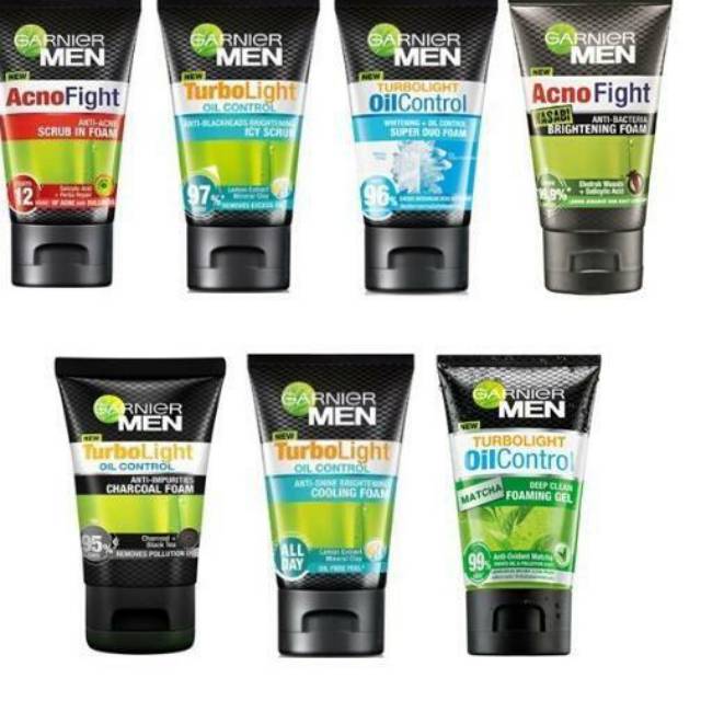 GARNIER MENS FACIAL FOAM 100 ML  ORIGINAL 100% ~  PROMOOOO