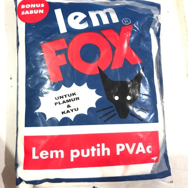 

➵ LEM PUTIH FOX 600 GRAM - GRATIS SABUN ♗