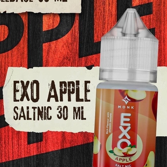 Exo Apple Salt Nic 30ML by Monk Cloud