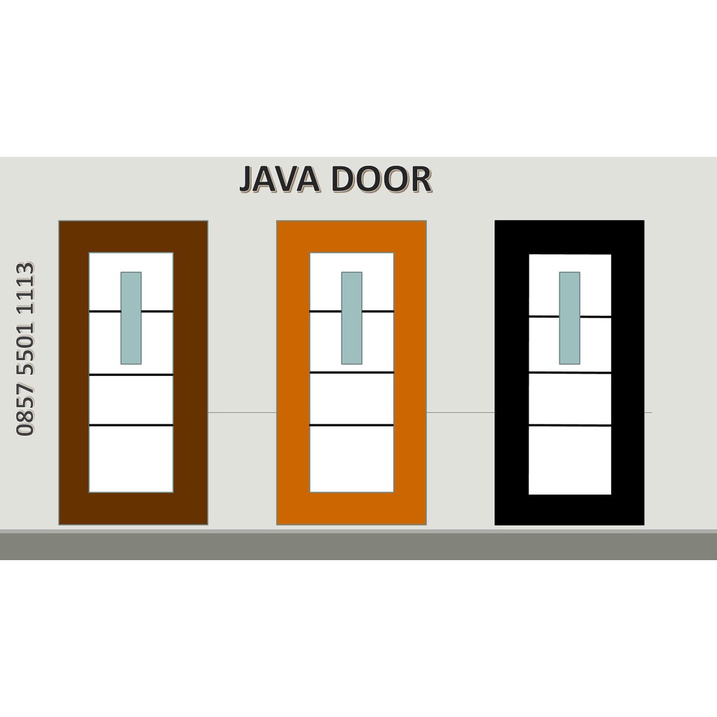PROMO SHOPEE PINTU KAMAR KACA TENGAH /PINTU SLEDING KACA/PINTU