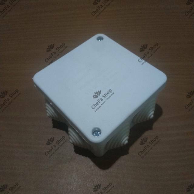 Duradus Kotak 100 x 100 x 50 MM Putih / Junction Box 100x100x50 / 10x10x5 CM / 3/4 / Waterproof IP55