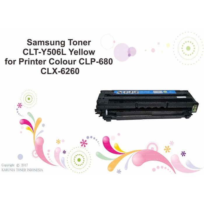 Catridge CMP Samsung CLT-BK506L CLT506 Printer Colour CLX-6260 CLX6260