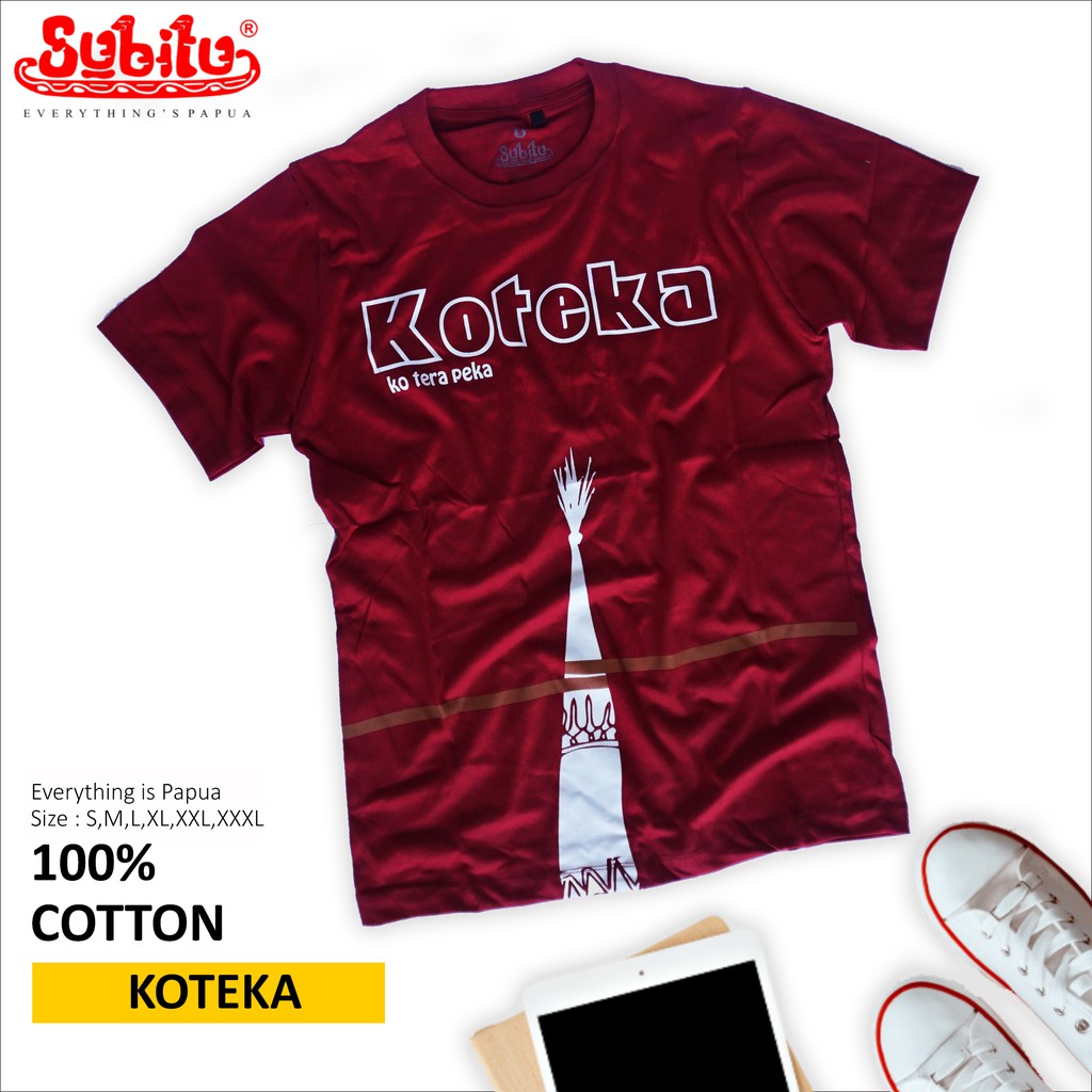 Kaos Papua Koteka