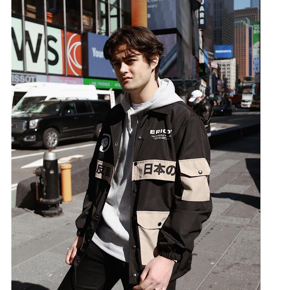 37 Jaket Erigo Coach Combi Stlye Japan / Coach Erigo / Winbreaker Erigo / Jaket Parasut Erigo / Erig