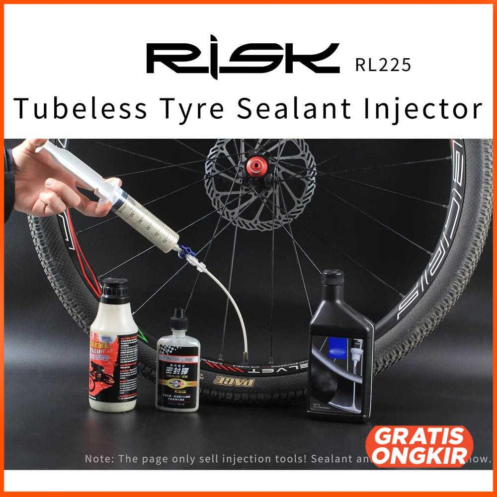 Suntikan Cairan Ban Tubeless Sealant Injection Tool - RL225