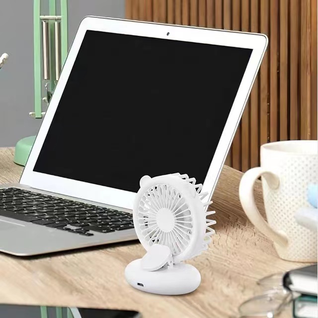 Kipas Angin Portable USB 3 Speed Gantung Leher&amp; lampu Ringlight high quality