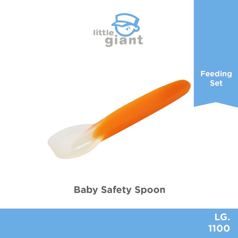 Little Giant Baby Safety Spoon - Sendok Makan Bayi LG.1100