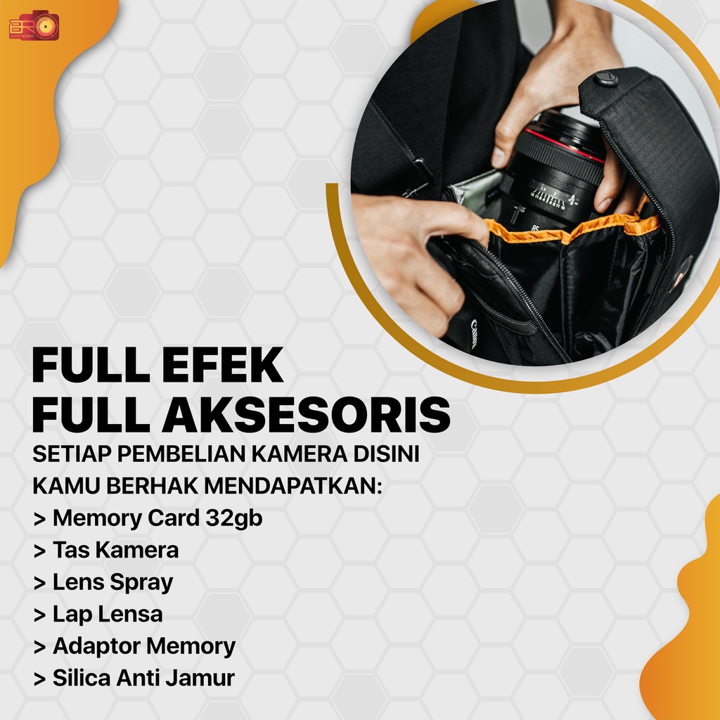 Canon M10 Lensa Kit - Mirrorless Wifi Entry Level- Setara Kamera XA3 M100 A5000-8