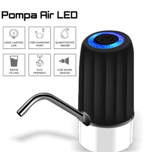 Pompa galon Elektrik Dispenser Listrik USB Worldhome66