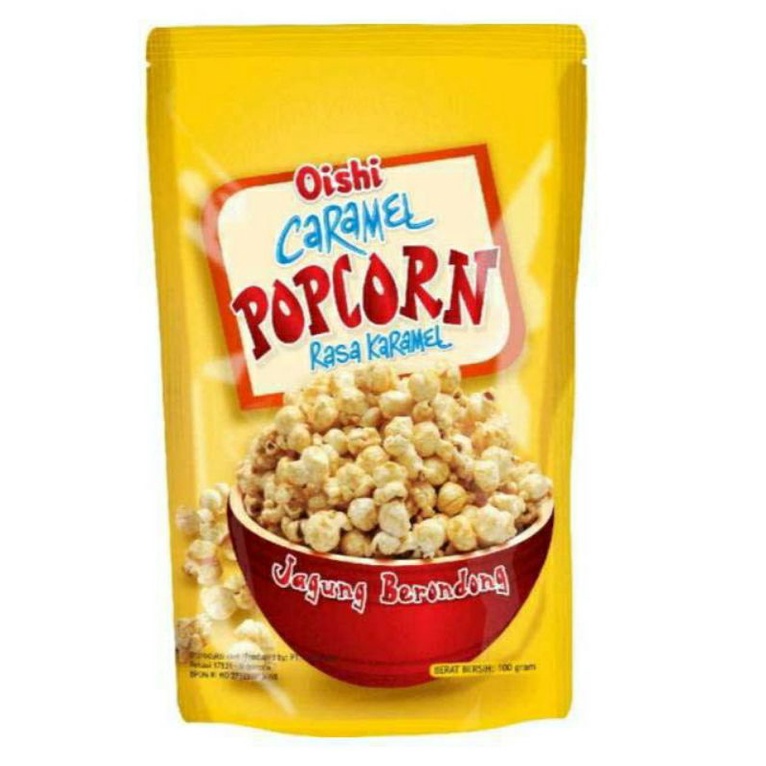 Popcorn Caramel Oishi 100gr