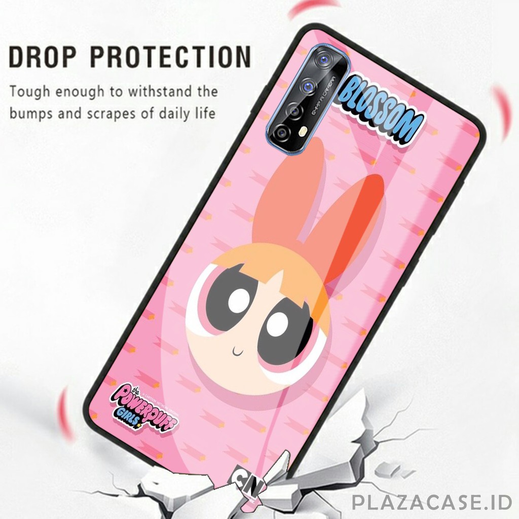 Powerpuff Girls Softcase Glass [K70] for REALME 7 Y20 A53 REDMI 9C C17 RENO 4 REALME 7i Y50 A73