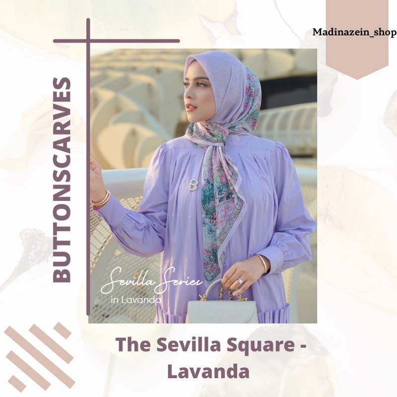 Buttonscarves - The Sevilla - Lavanda