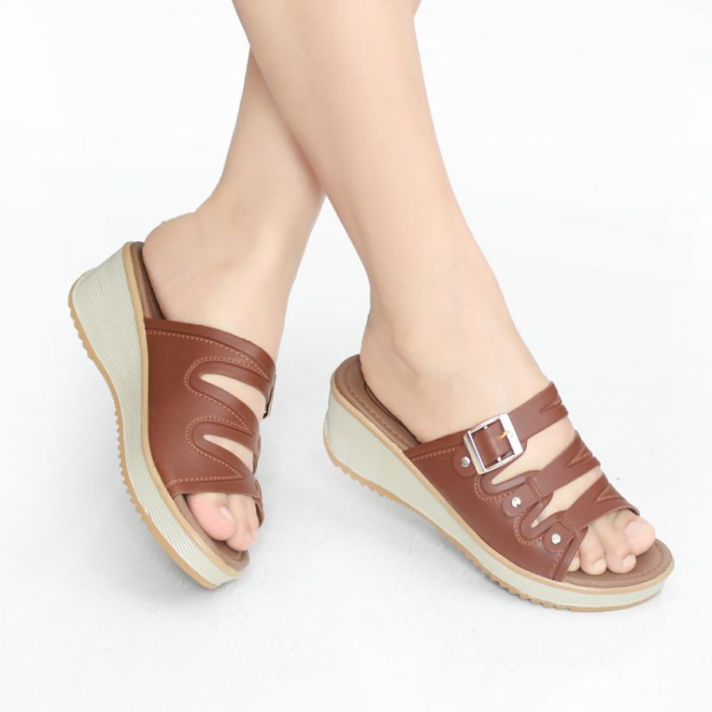 SANDAL JEPIT WANITA KULIT MURAH CASUAL SANTAI MS7736