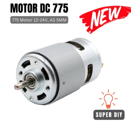 MOTOR DINAMO DC 775 MOTOR DIY PRAKARYA GRINDER BOR GRIL DAN CIRCULAR SAW