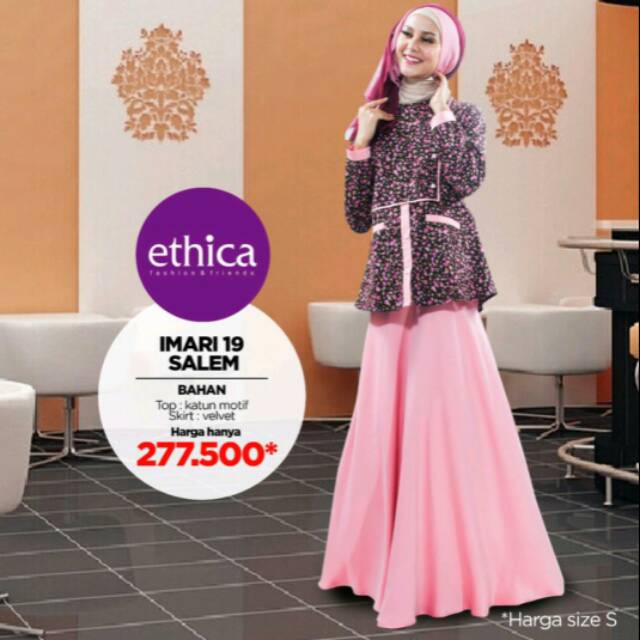 ETHICA IMARI 19/setelan ethica/setelan remaja/setelan murah/setelan adem/setelan dewasa
