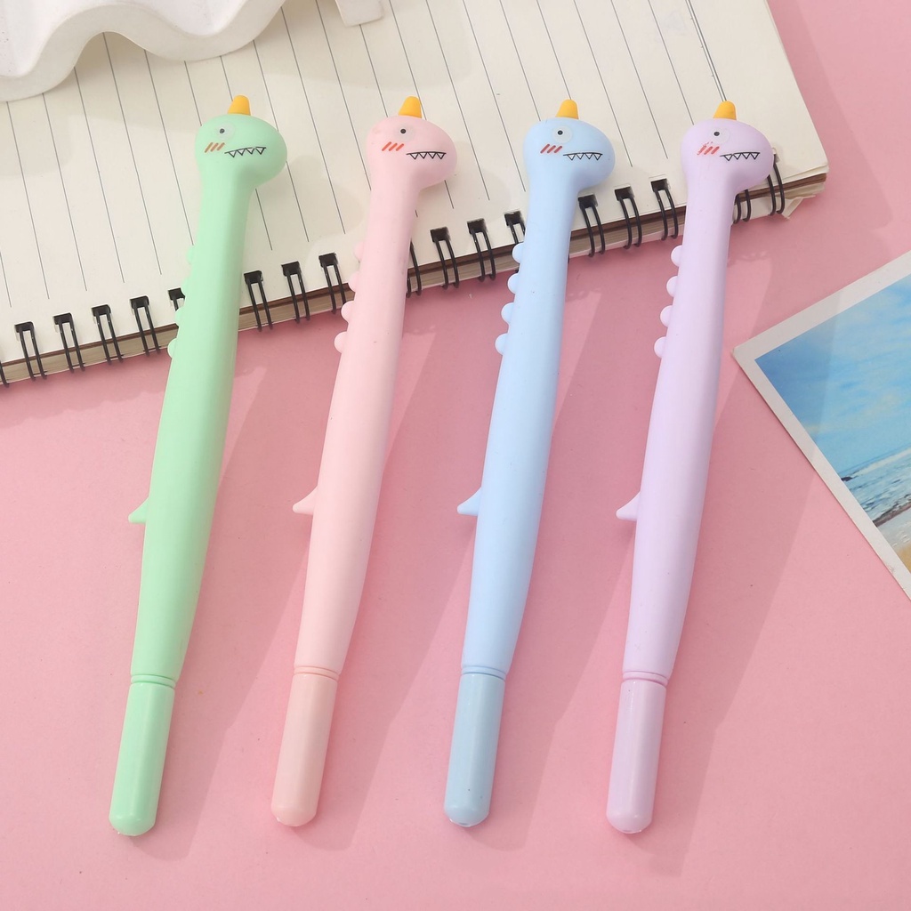 

PULPEN GEL MOTIF DINO LUCU IMUT / BOLPEN GEL KARAKTER DINO