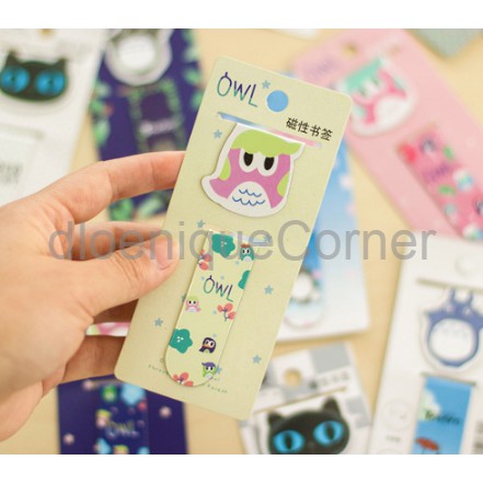

DISKON Bookmark Pembatas buku magnet karakter kartun lucu KSY078 TERLARIS