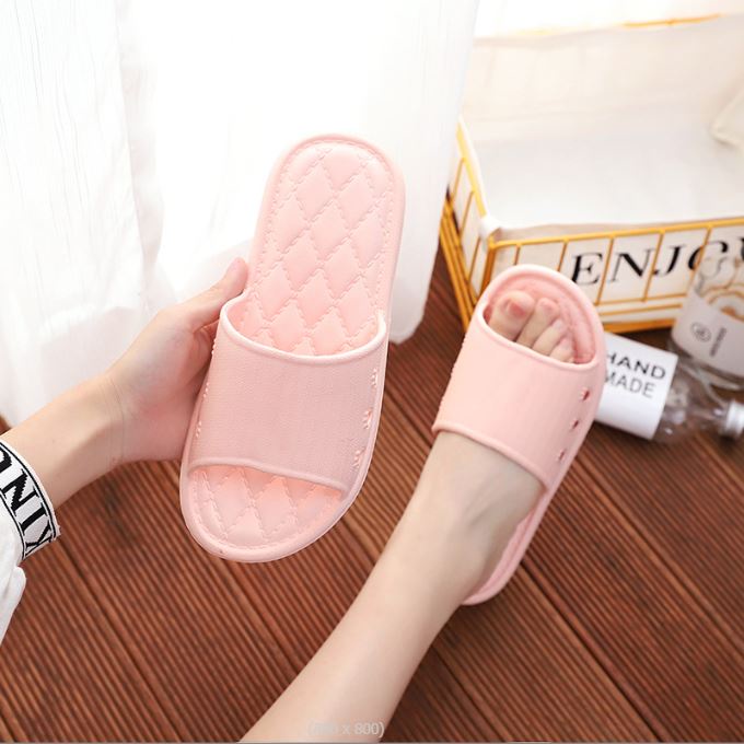 BV.ID SW675 SANDAL RUMAH SLOP KARET TEBAL POLOS WANITA IMPORT SENDAL EVA EMPUK ANTI LICIN COD