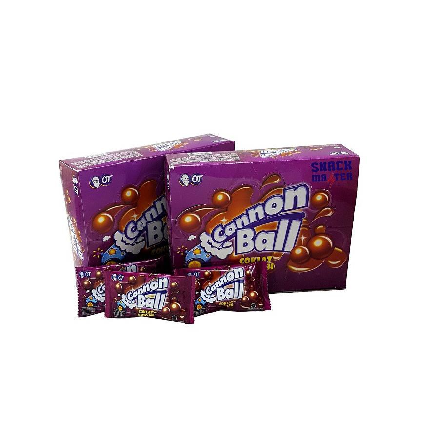 

Original Cannon Ball Coklat Kunyah - Netto 24pcs x 7,2gr